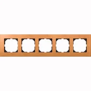 Merten Holzrahmen 5-fach Buche MEG4055-3470