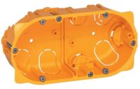 Legrand 080042 Batibox Hohlwanddose 2-fach 2M Tiefe:40mm
