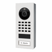 DoorBird D1101V Aufputz IP Video Türsprechanlage – RAL 9016