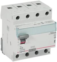 Legrand 411785 TX3 Fi-Schalter 40A 4-polig 300mA Typ A 400VAC 4TE