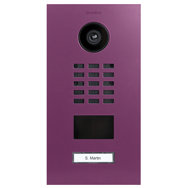 Doorbird DoorBird D2101V IP Video Türsprechanlage – RAL 4006
