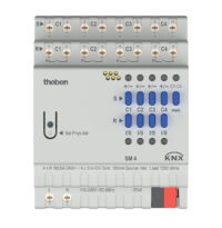 Theben Schalt-/Dimmaktor SM 4 KNX