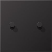 Jung Abdeckung mit Kipphebel Kegel, 1fach, dark AL 12-5 D K 01
