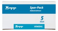 Kopp 400229018 VENEDIG-Profi-Pack:5x Abdeckrahmen 2-fach Farbe:reinweiß