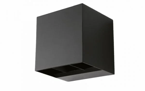 SG Leuchten SG LEUCHTEN LED- Up/Down Leuchte 8W schwarz ARTES 641707 3000K 340lm Konverter