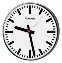 Bild vom Produkt: Theben Wanduhr, einseitig Balkenziffern OSIRIA 241 BR-EIB