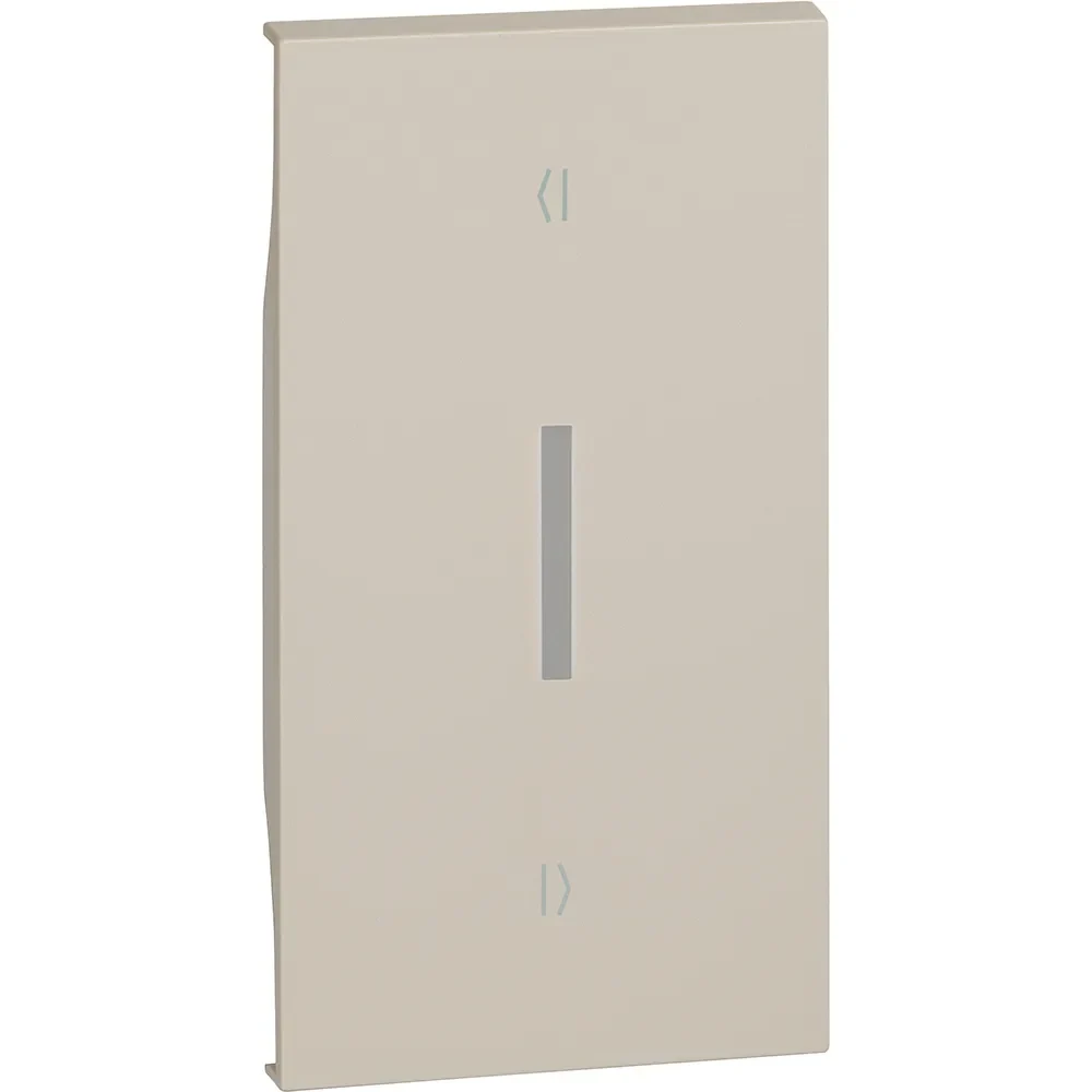 Legrand BTicino KM06M2V LivingNow 2M Taste Roll- ladenschalter für vertikale Inst. Sand