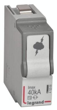 Legrand 412300 Plug-in Schutzmodul N-PE für ÜSS-Ableiter Typ 2 Imax 40kA
