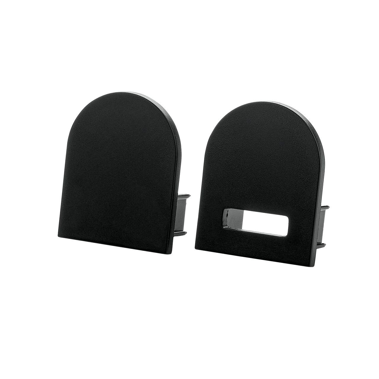 SG Leuchten SG LEUCHTEN Endkappe schwarz Kunststoff L27mm H12mm 391466