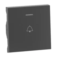 Legrand 765415 SEANO Wippe beleuchtet mit Symbol Klingel Farbausführung Anthrazit