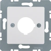 Berker Zentralplatte aluminium für Melde/Befehlgerät 14327003