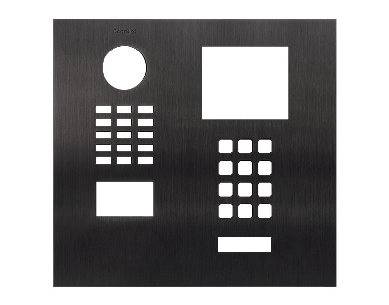 Doorbird DoorBird D2101IKH Frontblende – Titan-Optik (PVD)