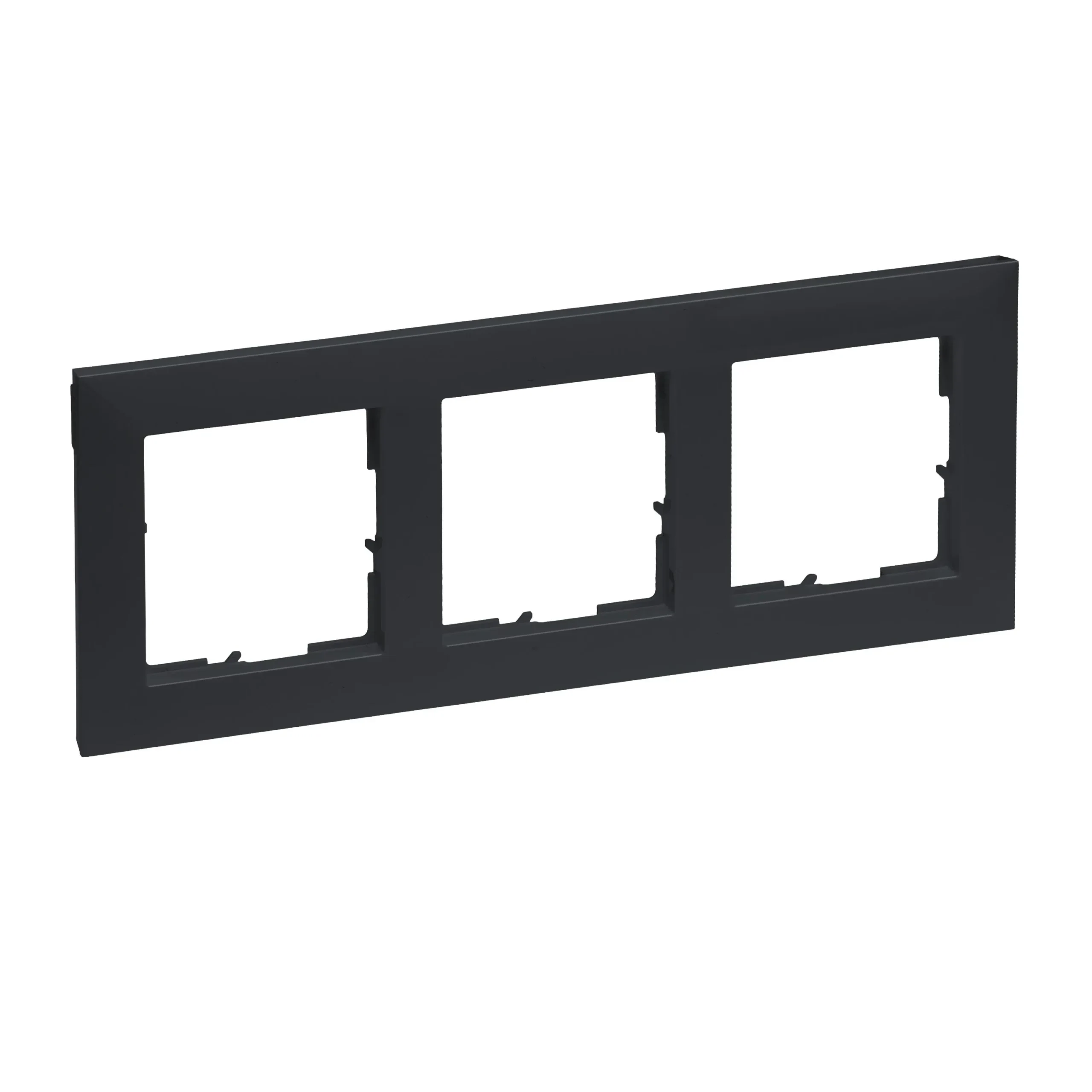 Legrand Legrand 765473 SEANO 3-fach Rahmen in der Farbausführung Anthrazit lackiert