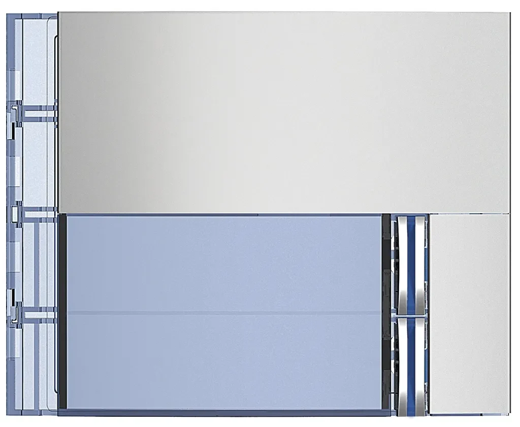 Legrand BTicino 352021 Frontblende Ruftasten- modul SFERA 2RT Allmetal