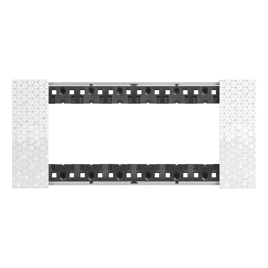 Legrand BTicino KA4806MW LivingNow Abdeckrahmen 6-modulig in der Farbausführung Pixel