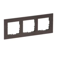 Legrand 766133 SEANO Natura 3-fach Rahmen aus Echtmaterial Farbausführung Eiche