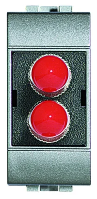 BTicino NT4268ST Glasfasersteckdose für ST Fiberoptik-Stecker duplex 1M Tech