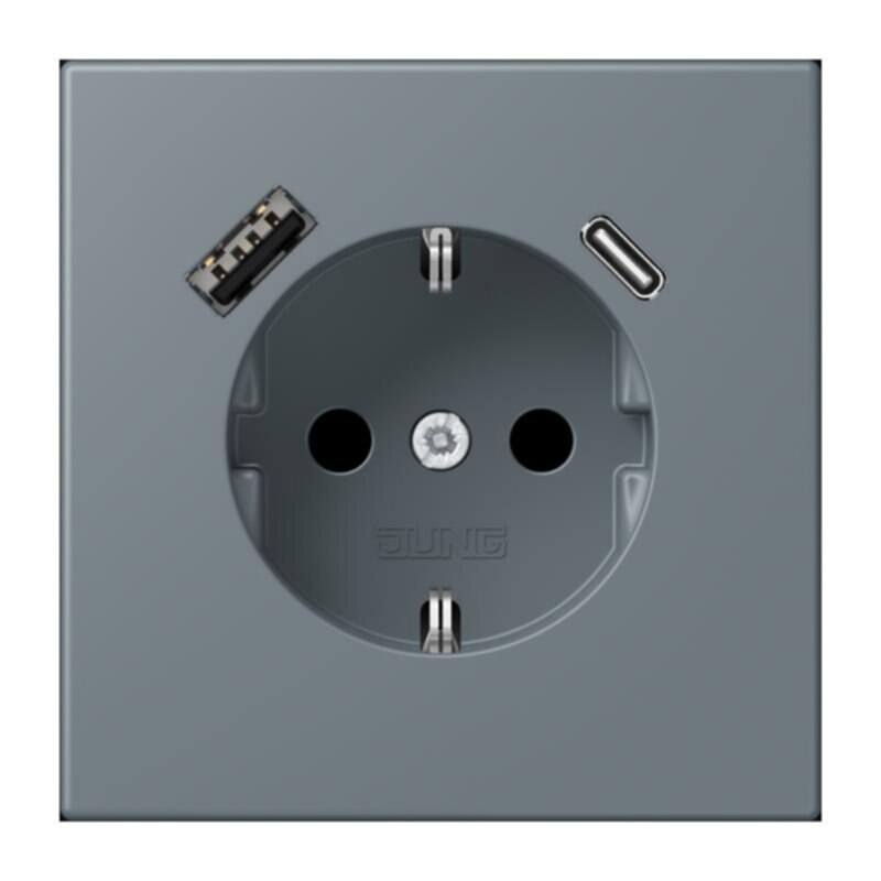Jung Jung LC1520-15CA251 SCHUKO-Steckdose mit USB Typ AC LC4320H