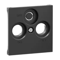Legrand 765456 SEANO Abdeckung TV-R-SAT für Fremdfabrikate Farbausführung: