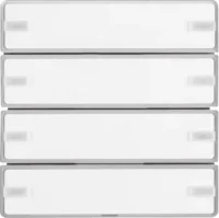 Berker Tastsensor 4-fach Komfort mit Beschriftungsfeld 80144321