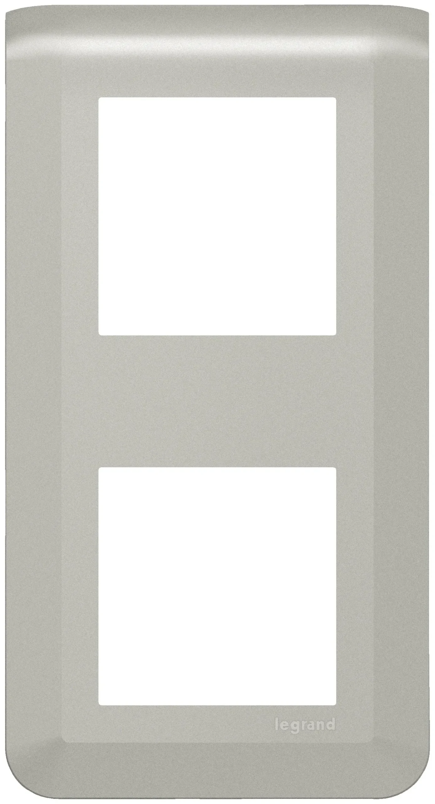 Legrand Legrand 079322L Rahmen 2x2-modulig vertikal Mosaic Aluminium