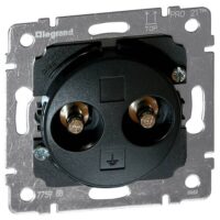 Legrand 775988 Einsatz Doppel- potentialausgleich-Steckdose