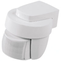 Homematic IP Smart Home Bewegungsmelder mit Dämmerungssensor – außen, weiß, HmIP-SMO-2