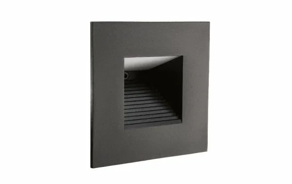 SG LEUCHTEN LED-Orientierungsleuchte 2W CAPELLA 912034 3000K 25lm schwarz Konverter IP20