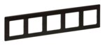 Legrand 754175 Rahmen 5-fach Valena Life dark Wood Thermoplast