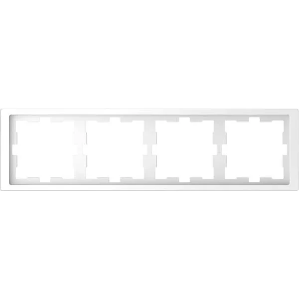 Merten Merten Rahmen 4 fach lotosws D-Life MEG4040-6535
