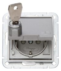 Kopp 951547003 HK07-Schutzkontakt-Steckdose Klappdeckel
