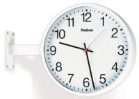 Bild vom Produkt: Theben Wanduhr, doppelseitig arabische Zahlen OSIRIA 242 AR-EIB