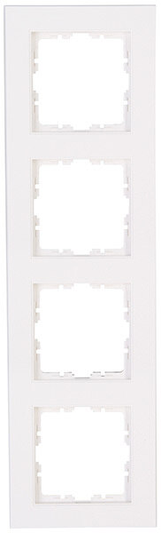 Kopp Kopp 402829001 Abdeckrahmen 4-fach HK07 reinweiß