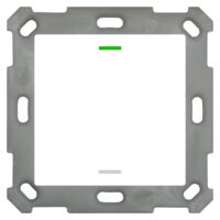MDT technologies Taster Light 55 1-fach RGBW, reinweiß/glä, neutral BE-TAL5501.01