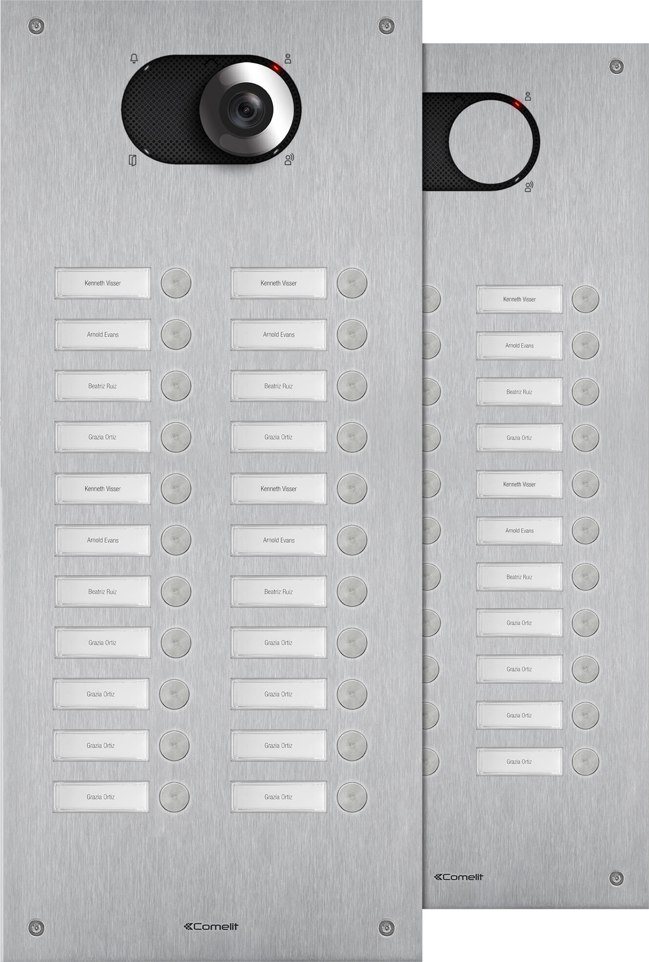 Comelit Comelit Group Frontplatte Switch 22 Teiln. 2-reih V4A IX0222