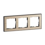 Legrand 765293 SEANO+3-fach Rahmen mit Echtmaterialoberfläche Farbausführung