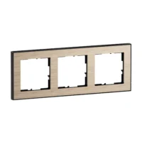 Legrand 765293 SEANO+3-fach Rahmen mit Echtmaterialoberfläche Farbausführung