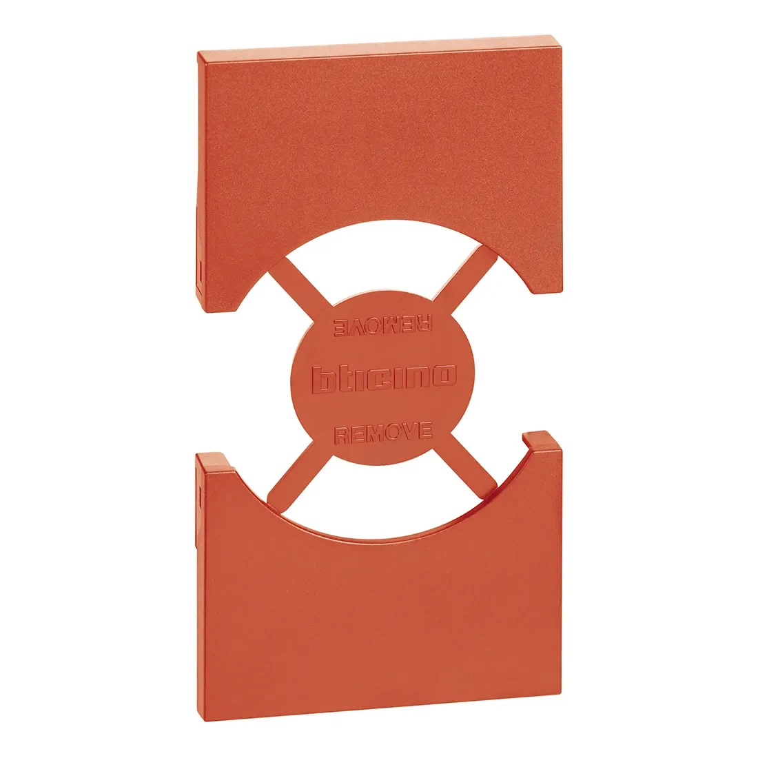 Legrand BTicino KR03 LivingNow 2M Abdeckung für Steckdose Schuko/italienisch Rot