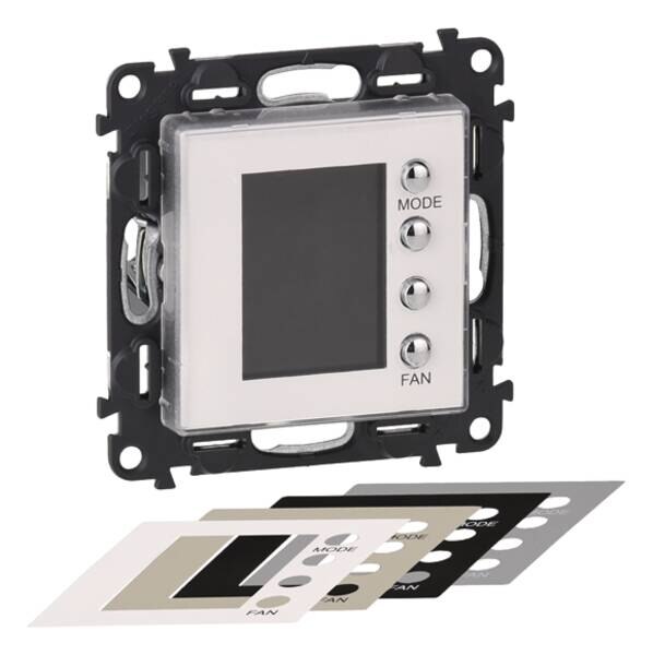 Legrand Legrand 752131 Thermostat Unterputz mit beleuchtetem Display 2M Valena Life