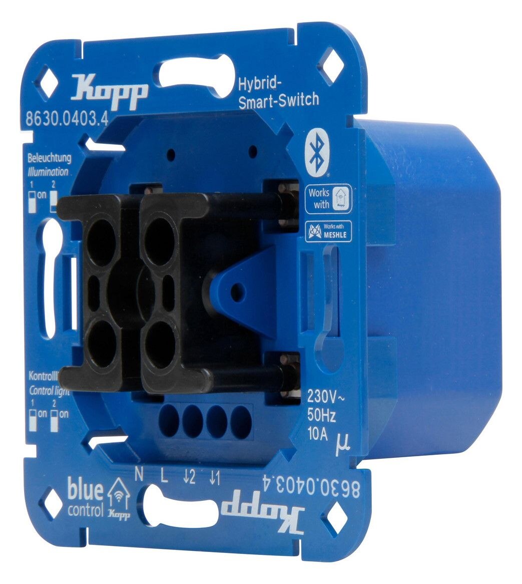 Kopp Kopp 863004034 Blue-control Hybrid-Smart-Switch:Rollladen-