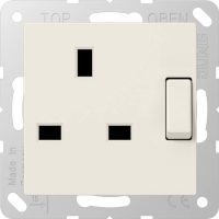 Jung Abschaltbare Steckdose ws 13A 250V 2-pol.u.E A 3171