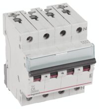 Legrand 404235 TX3 LS-Schalter C 6A 3-polig+N 10kA 400VAC 4TE