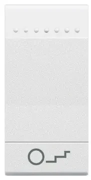 Legrand BTicino N4915BN LivingLight Symbolwippe 1M TREPPENLICHT Weiß