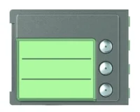 BTicino 352035 Frontblende Ruftasten- modul SFERA 3RT Robur