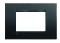 BTicino LNA4803AR LivingLight Abdeck- rahmen für Kompaktinstallation 3M Anthrazit