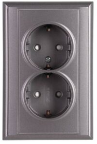 Kopp 927615084 Steckdose2-fach KiSi MLTanth