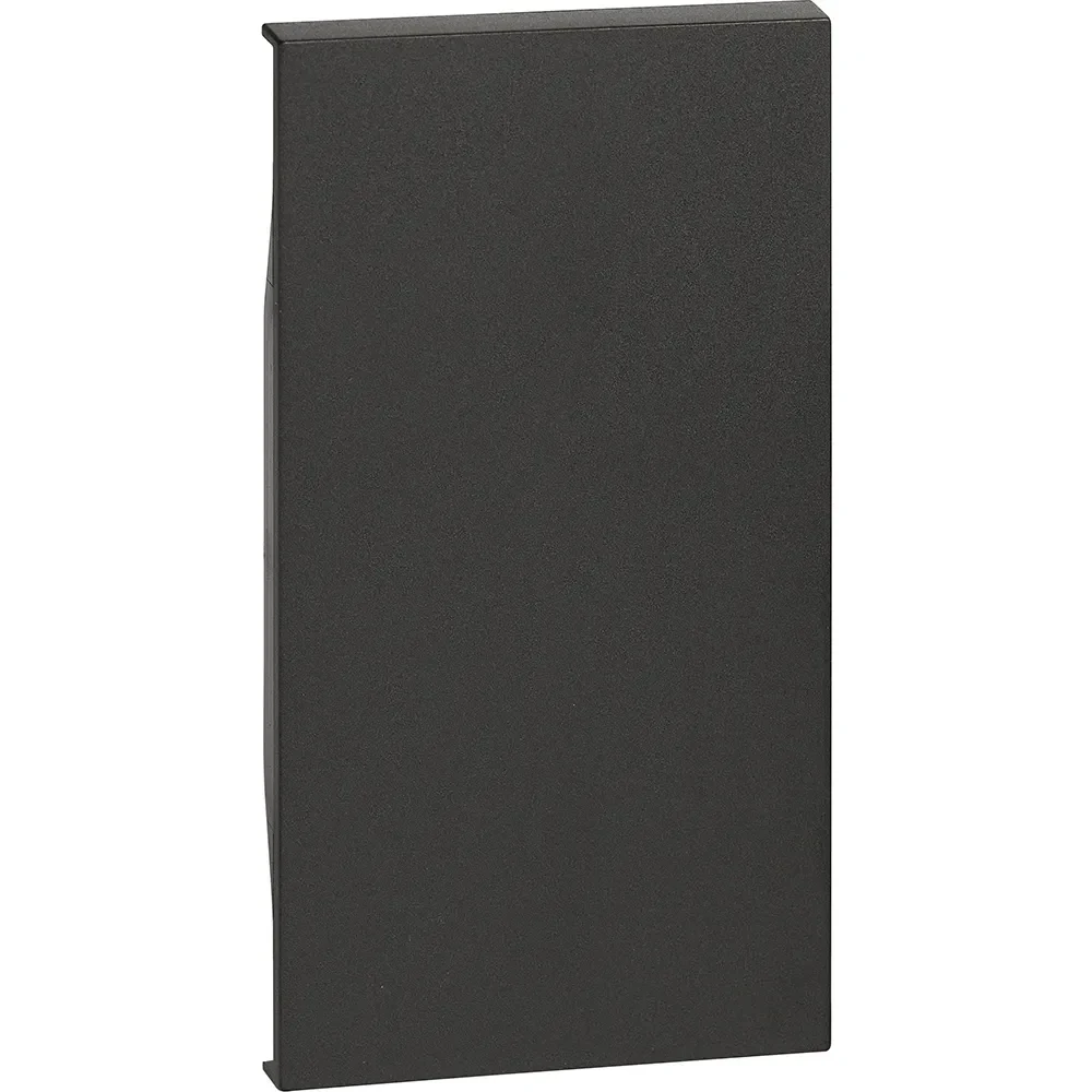 Legrand BTicino KG00M2 LivingNow 2M Abdeckung für Blindmodul in Farbausführung Black
