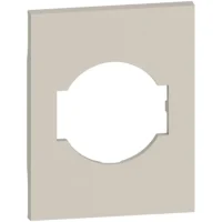BTicino KM03M3 LivingNow 3M Abdeckung für Steckdose Schuko/italienisch Sand