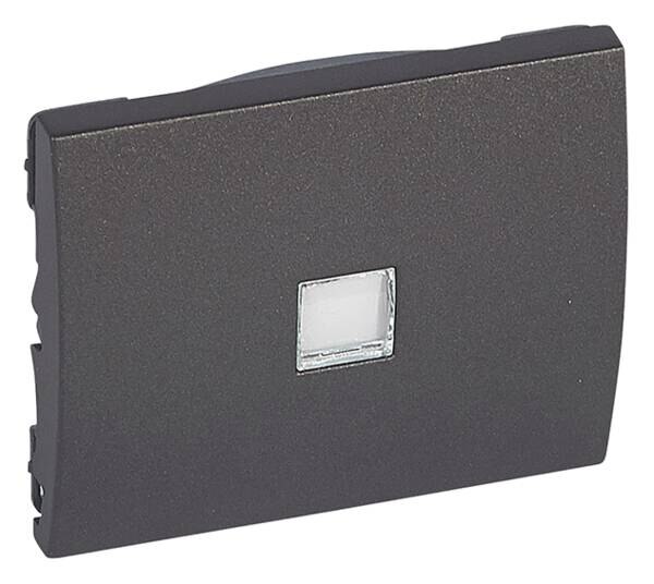 Legrand Legrand 771211 Wippe Fenster m.4Symbolen neutral, rot, Licht, Glocke dark bronze