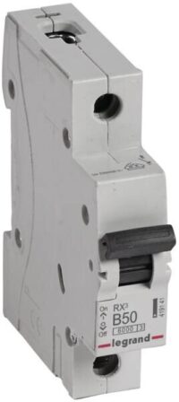 Legrand 419141 RX3 LS-Schalter B 50A 1-polig 6kA 230/400VAC 1TE